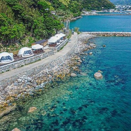 Itoshima Sdgs Village Chikyu Mirai -海の大パノラマ-全室オーシャンビューのドームテント Exterior foto